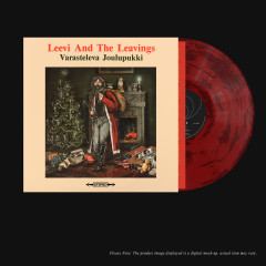 Leevi and the Leavings - Varasteleva joulupukki, LP (Red/Black Smoke)