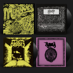 Xysma / Funebre / Interment - Maggots: Original Artyfacts From the First Finnish Death Metal Era Part II, 7" Box