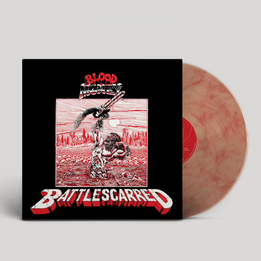Blood Money - Battlescarred, LP (Natural/Red Marble)