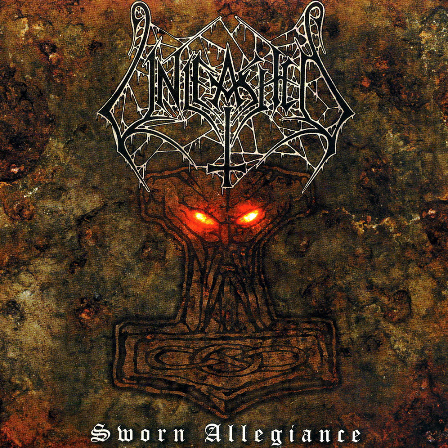 Unleashed - Sworn Allegiance, LP (orange/brown swirl)